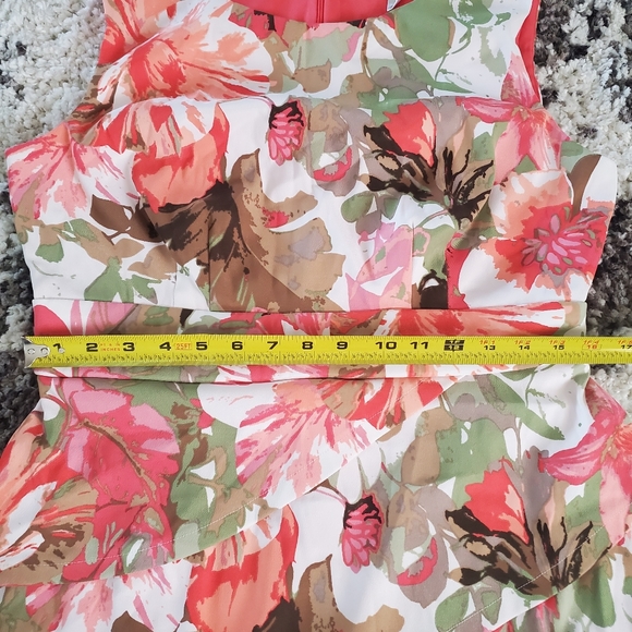 Beautiful Floral Dress Barn Dress - Picture 11 of 12